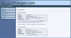 Desktop Screenshot of downloads.pingerthinger.com